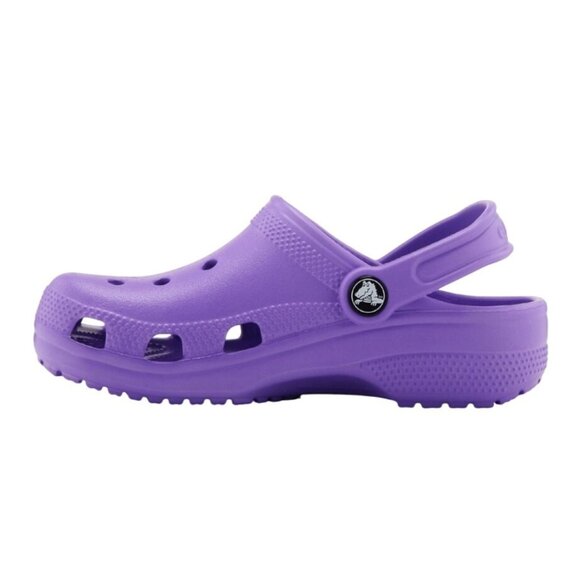Crocs Kids Classic Clog in Galaxy Purple – Size 4 New with Tags - Picture 11 of 13